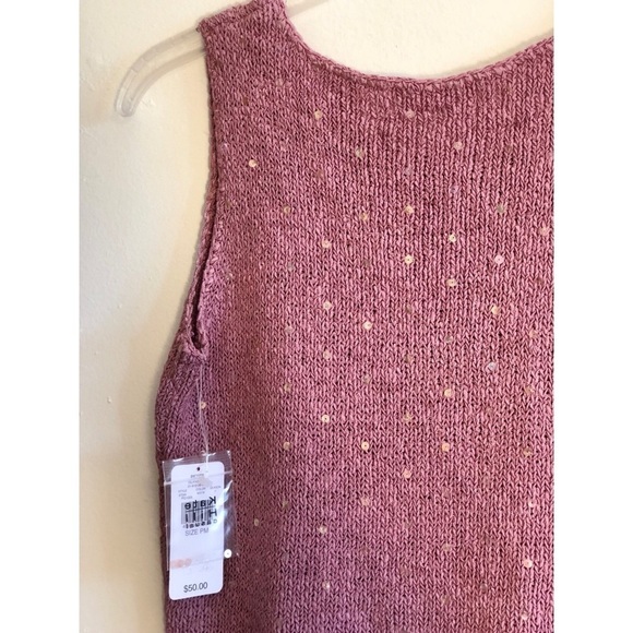 NWT Kate hill sleeveless sweater size M​ - Picture 5 of 6